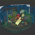 Game Environment Game Scene Fairy Tale Scene Fairy Tale Magic Scene Magic Item Fantasy Scene 3d model