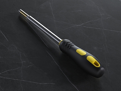 Modern screwdriver 3d model