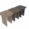 Three Minimalist Modern Dining Tables With Light Dark And Natural Wood Finishes
