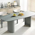 Modern Matte Black Dining Table Set With Chic Chairs For Bright Cozy Home Dining Area
