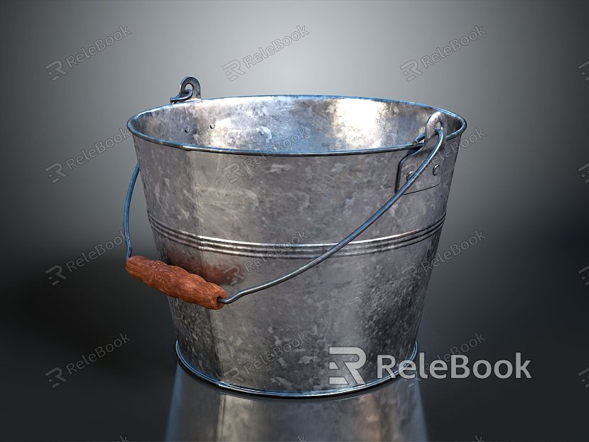 bucket iron bucket mud bucket cement bucket model