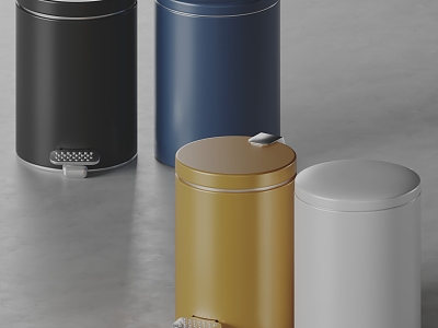 trash can 3d model