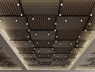 Modern Ceiling 3d model