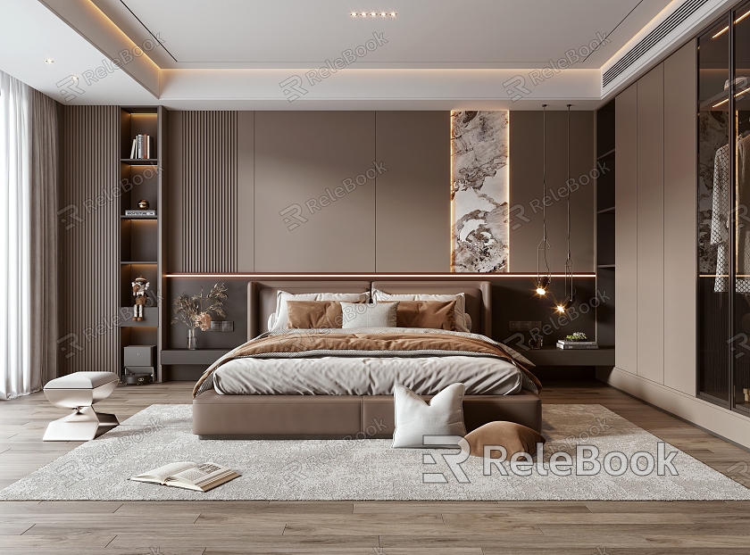 Italian Home Bedroom model