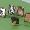 Modern Photo Frame Ornaments Life Supplies 3d model