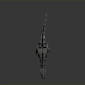 Futuristic Mechanical T-Rex Dinosaur With Metallic Parts Red Eyes And Robotic Design