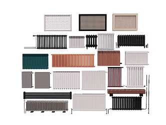 Modern radiator appliances 3d model