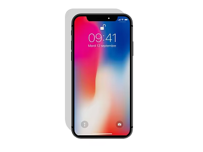 Sleek Digital Smartphone Featuring Modern Design Bright Screen And Time 3d model