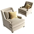 Poliform single sofa 3d model