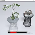 Modern Corner Table Corner Table Coffee Table Side Table Bedside Table 3d model