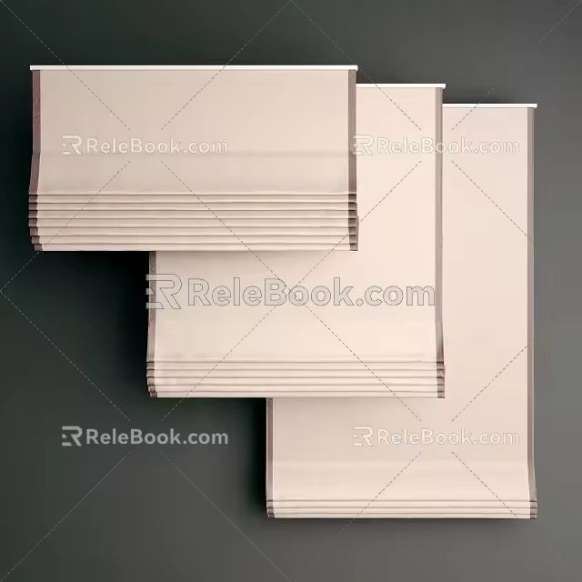 Roman Curtain 3d model