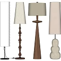 Modern Middle Style Floor Lamp 3d model