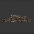 Pile of Construction Waste With Metal Pieces Wooden Scraps And Plastic Fragments