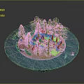 Game Environment Game Scene Fairy Tale Scene Fairy Tale Magic Scene Magic Item Fantasy Scene 3d model