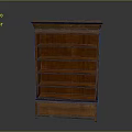 Classic Wooden Bookcase With Multiple Shelves And Bottom Storage Drawer For Home Library Decor