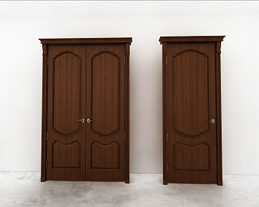 Door combination 3d model