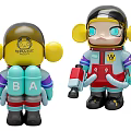 Bubble Matt Hand 3d model