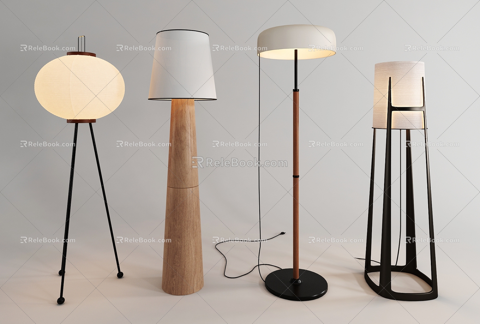 Quiet Wind Floor Lamp model