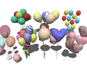 Modern Balloon 3d model