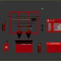 Essential Commercial Safety Equipment Including Fire Extinguishers Sand Boxes And Hose Cabinets