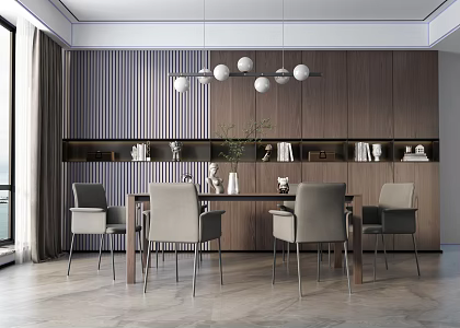 Modern Restaurant 3d model