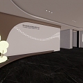 Modern Office Hall 3d model