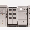 Modern distribution box power distribution box machine room cabinet 3d model