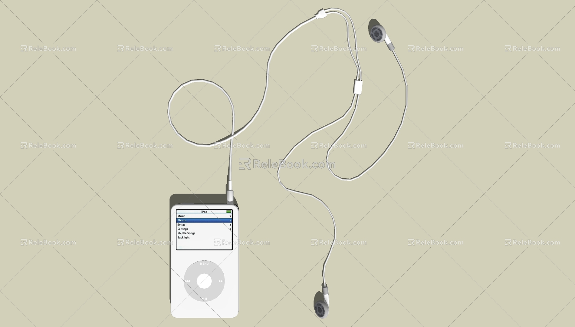 MP3 3d model