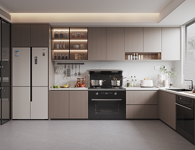 Modern Kitchen 3d model