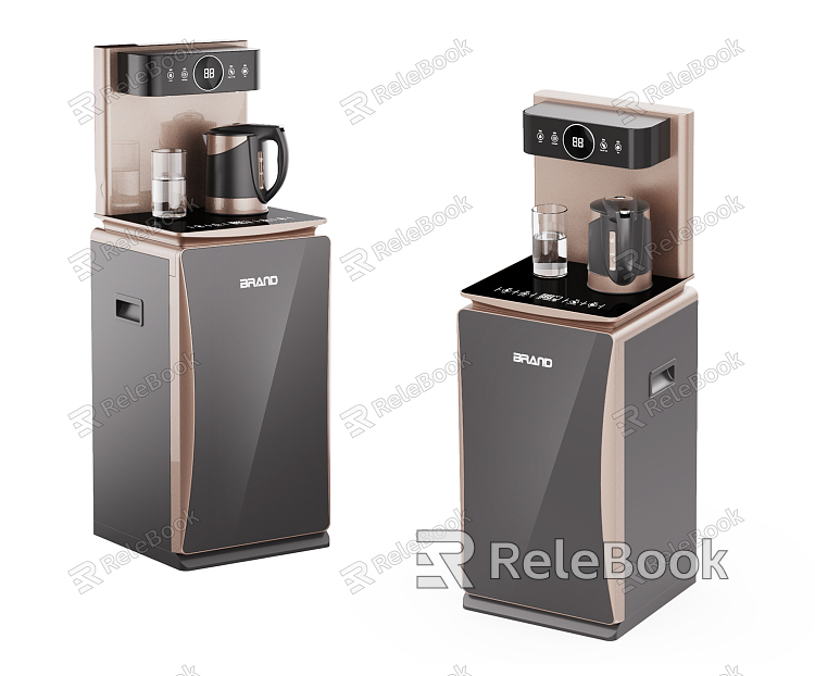 Modern tea bar machine model