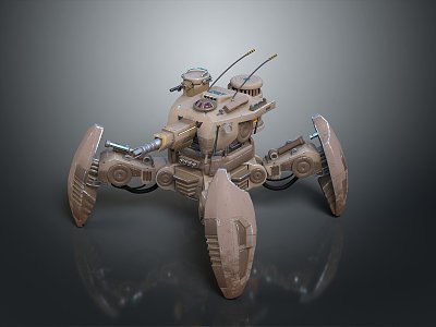 Mech tank mech insect mech spider crab machine crab mechanical crab mech crab model