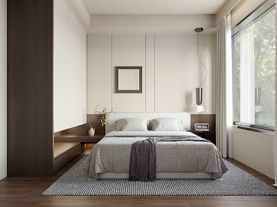 Light Luxury Italian Bedroom model