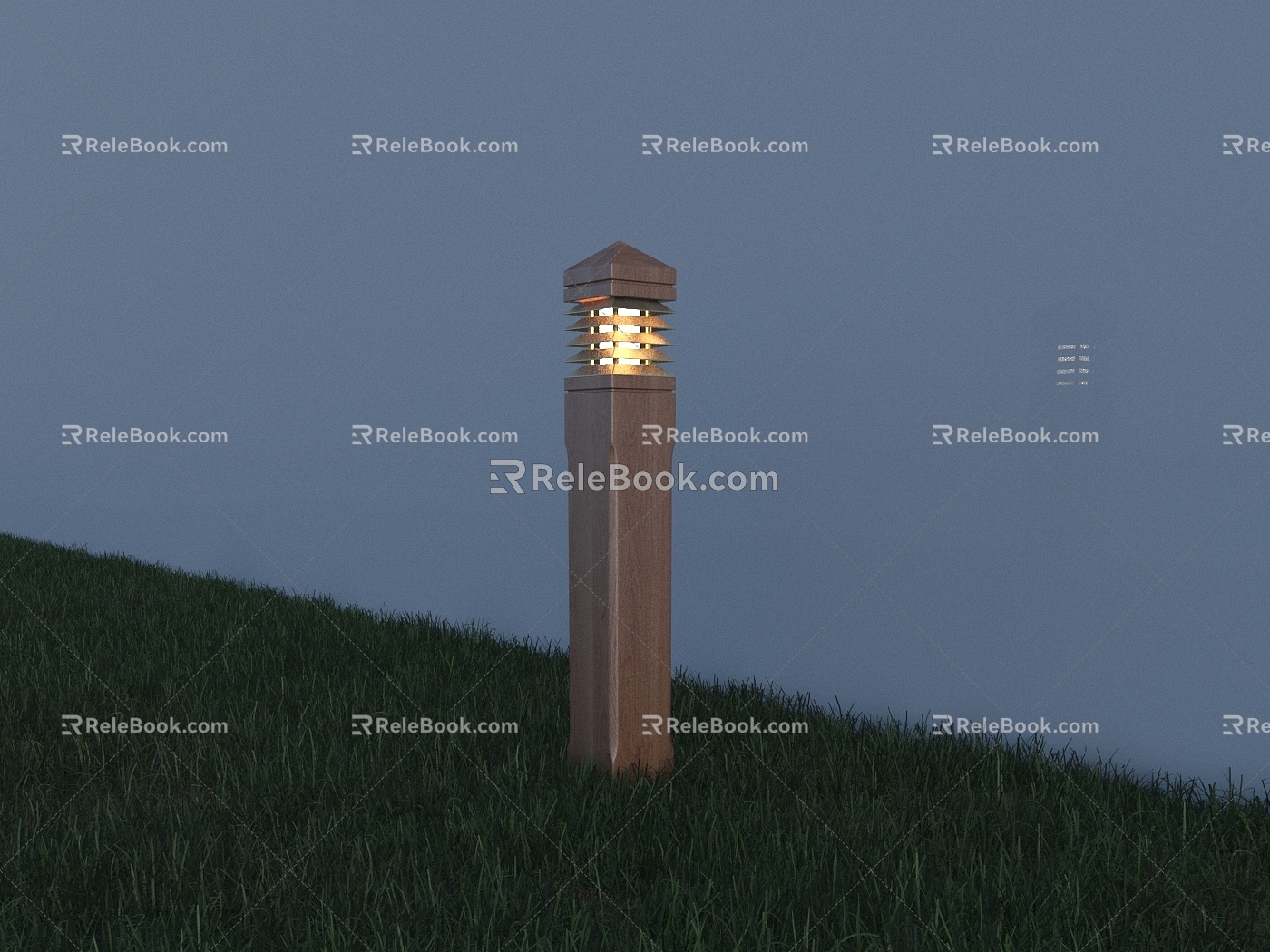 Modern boutique lamp 3D model 1112018 3d model