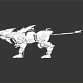 Modern Machine Dinosaur Mechanical Dinosaur Mechanical Monster Machine Monster 3d model