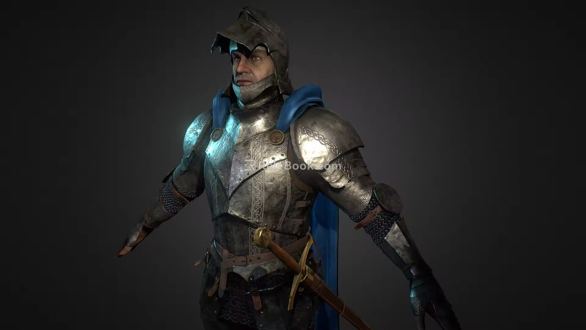 Weapon Knight 3d model