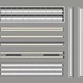 Grille lamp 3d model