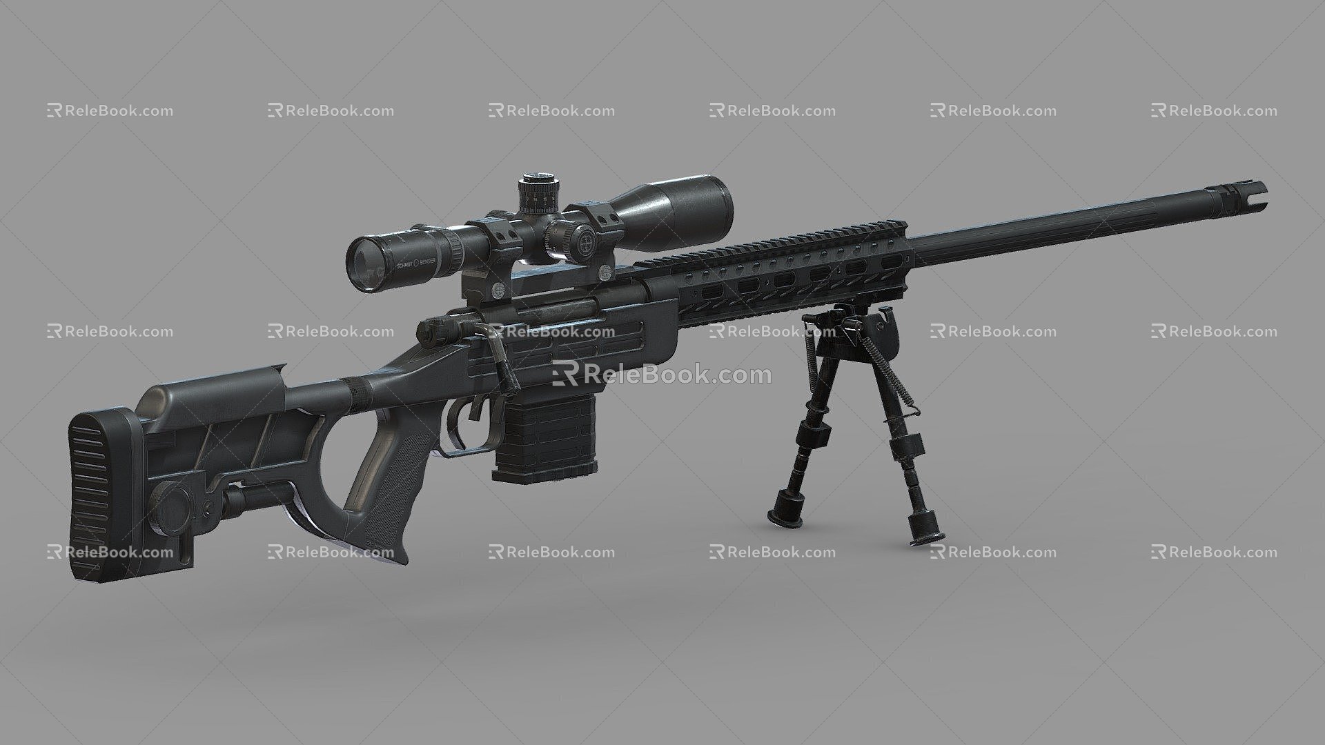 light machine gun model