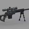 light machine gun 3d model