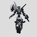 Decepticons Motorcycle Robot Mecha Warrior Terminator Destroyer Machine Warrior Robot Fighter Low Face Number Low Model Simple Model 3d model