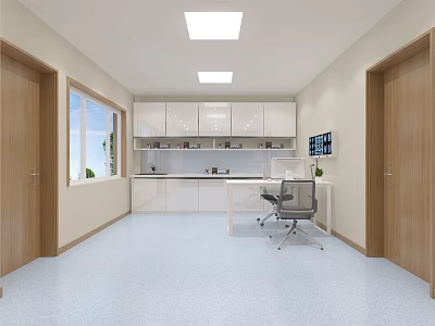 Modern Medical Room 3d model