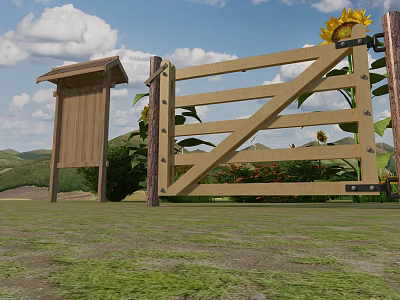 Modern Fence Railing Guardrail Railing Guardrail Fence 3d model Modern Fence Railing Guardrail Railing Guardrail Fence 3d model