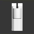White SELSITE Industrial Component Featuring Red Label And Structural Design