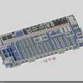 Birds Eye View Of First Floor Interior Layout With Seating Arrangement And Spatial Design
