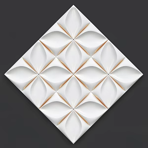 Modern Wall 3d model