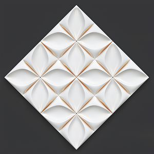 Modern Wall 3d model