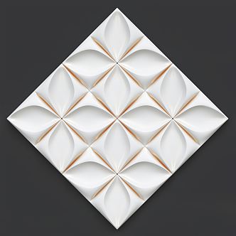 Modern Wall 3d model