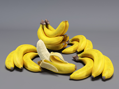 Modern Banana 3d model