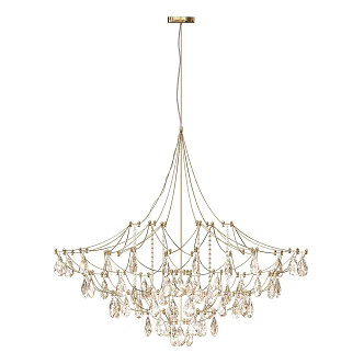 Modern Minimalist Chandelier Simple Entry Luxury Chandelier Restaurant Chandelier 3d model
