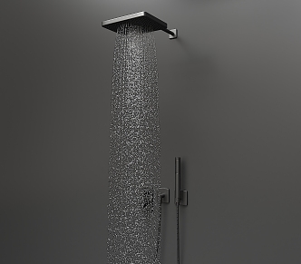 Shower Faucet Bathroom Shower Flow Faucet 3d model