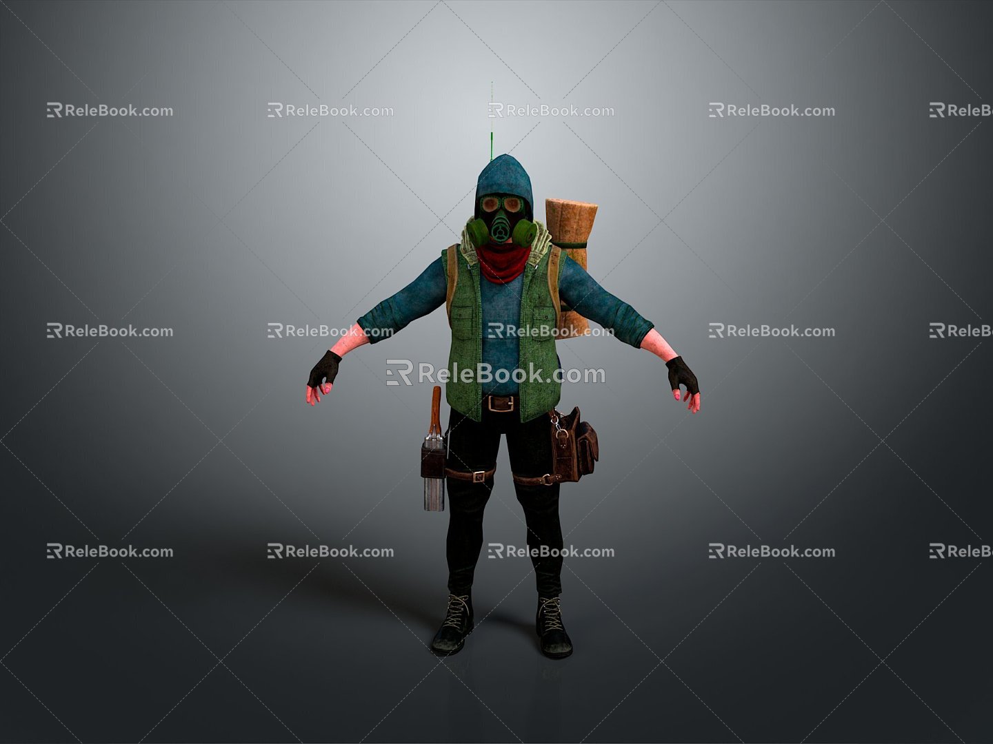 Wanderer Wanderer Characters Game Characters Game Characters Realistic Characters Cartoon Characters 3d model